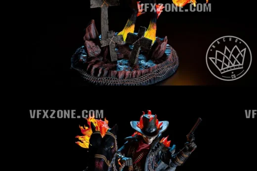 Carter Slade Ghost Rider — Marvel 3D model