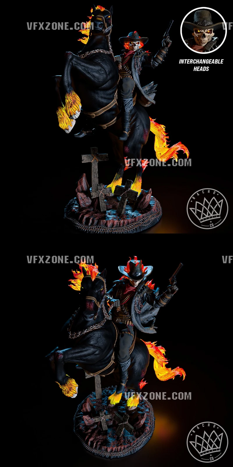 Carter Slade Ghost Rider — Marvel 3D model