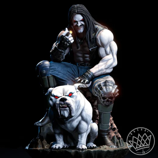 Lobo & Dawg — DC Comics 3D model