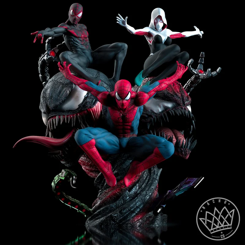 Spider-Verse Diorama — Spider-Verse 3D model