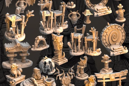 Fantasy Pack 1 — Fantasy 3D model