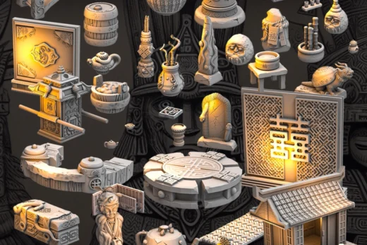 Fantasy Pack 2 — Fantasy 3D model