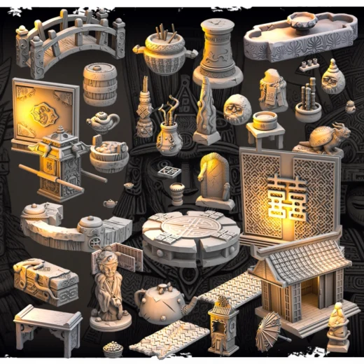 Fantasy Pack 2 — Fantasy 3D model