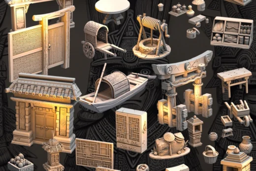 Fantasy Pack 3 — Fantasy 3D model