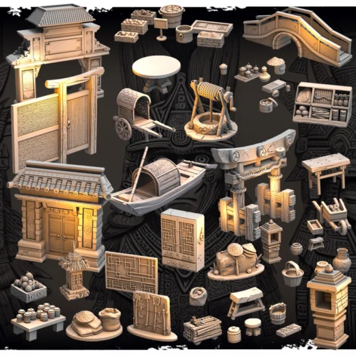 Fantasy Pack 3 — Fantasy 3D model