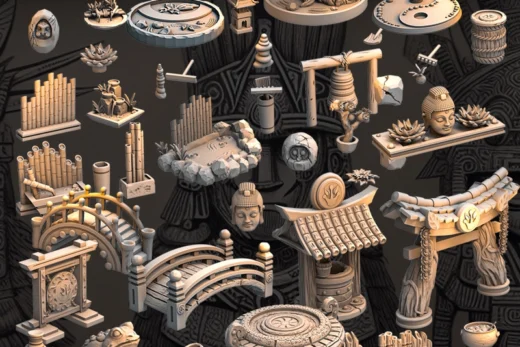 Fantasy Pack 4 — Fantasy 3D model