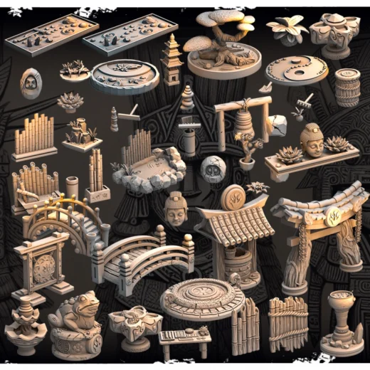 Fantasy Pack 4 — Fantasy 3D model