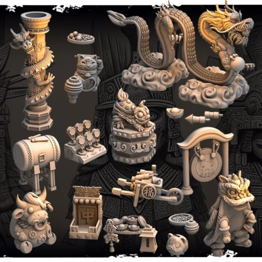 Fantasy Pack 5 — Fantasy 3D model