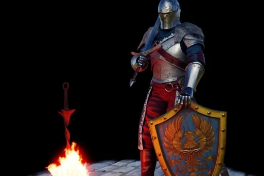 Faraam Knight — Dark Souls 3D model
