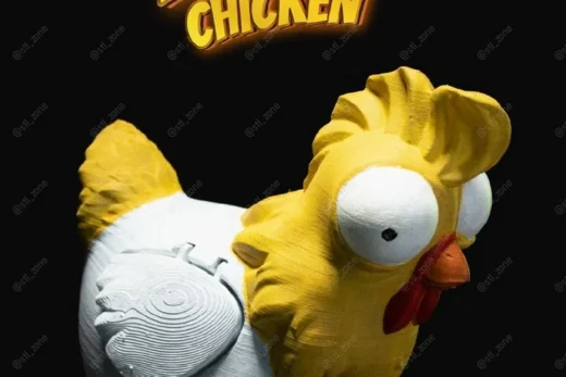 Flappy Chicken — Flappy Bird 3D model
