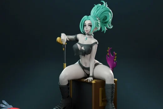 Ember McLain — Danny Phantom 3D model