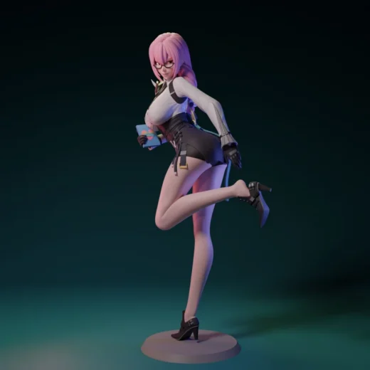 Tsukishiro Yanagi — Zenless Zone Zero 3D model
