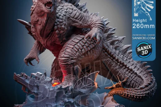 Godzilla — Godzilla 3D model