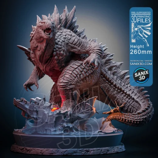Godzilla — Godzilla 3D model