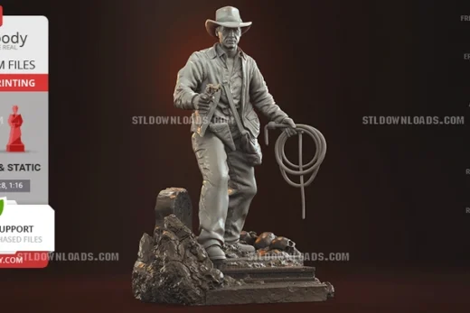 Indiana Jones — Indiana Jones 3D model