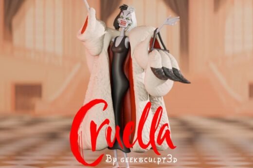 GeekSculpt3D — Cruella