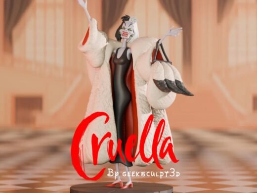 GeekSculpt3D — Cruella