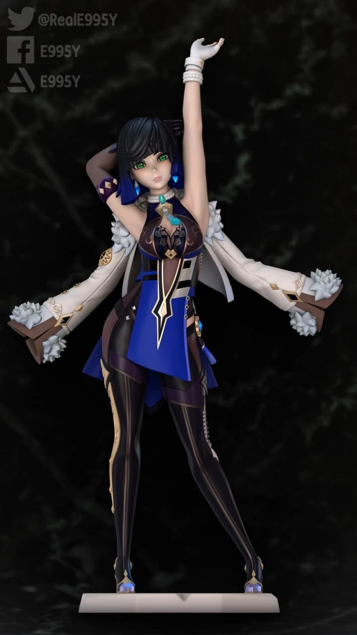 Yelan — Genshin Impact 3D model
