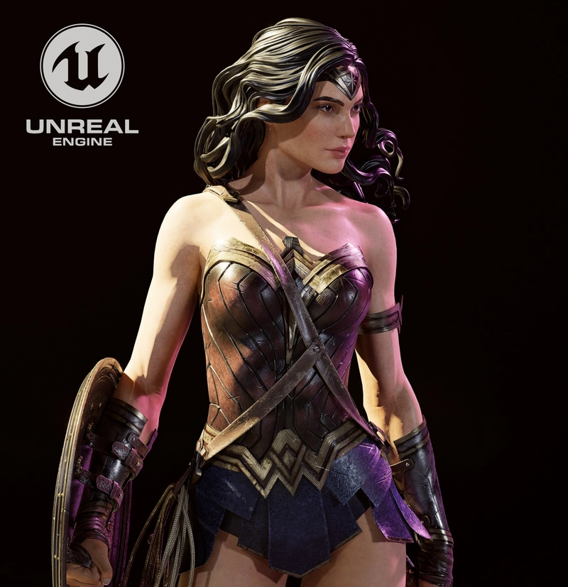 Wonder Woman — DC Comics 3D model