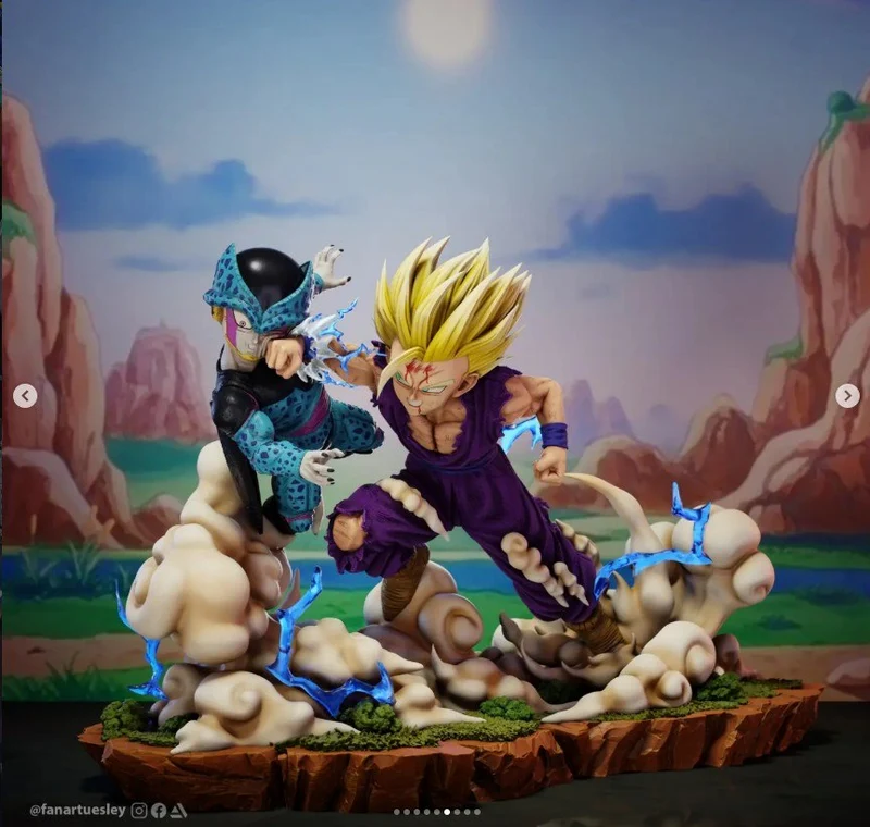 Gohan vs Cell Jr. — Dragon Ball Z 3D model