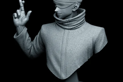 Gojo Bust — Jujutsu Kaisen 3D model
