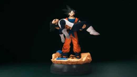 Goku and Vegeta on Namek — Dragon Ball 3D model