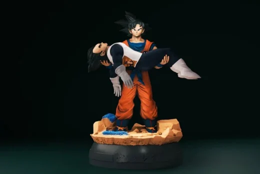 Goku and Vegeta on Namek — Dragon Ball 3D model