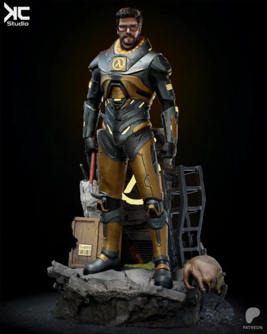 Gordon Freeman — Half-Life 3D model