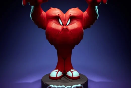 Gossamer — Looney Tunes 3D model