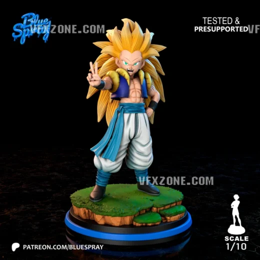 Gotenks SSJ3 — Dragon Ball 3D model