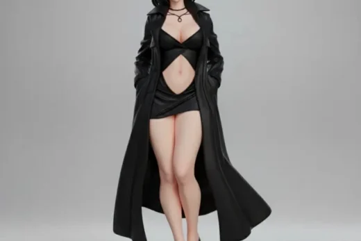 Gothic Girl — Original Character 3D model
