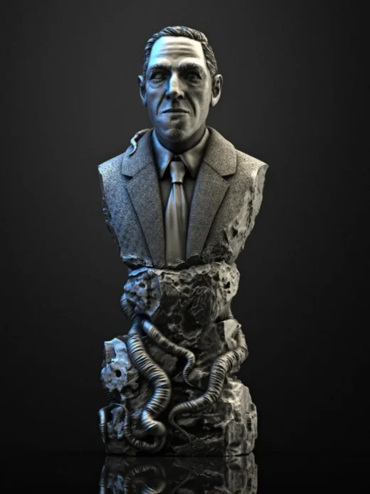 H. P. Lovecraft Bust 3D model