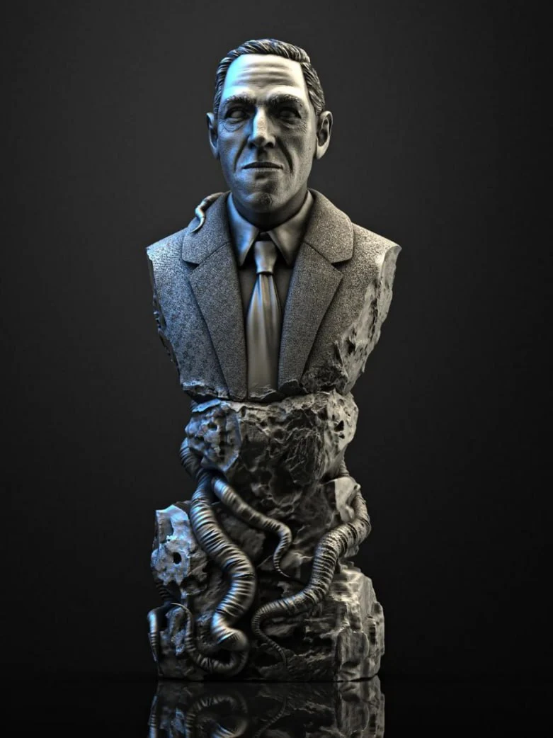 H. P. Lovecraft Bust 3D model
