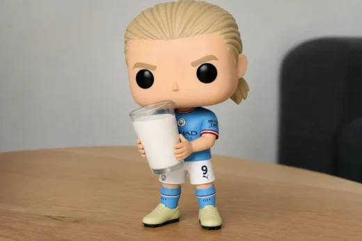 Erling Haaland — Football 3D model