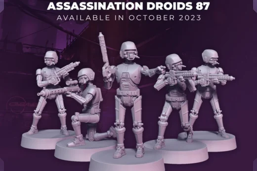 HK-87 Assassination Droids — Star Wars 3D model