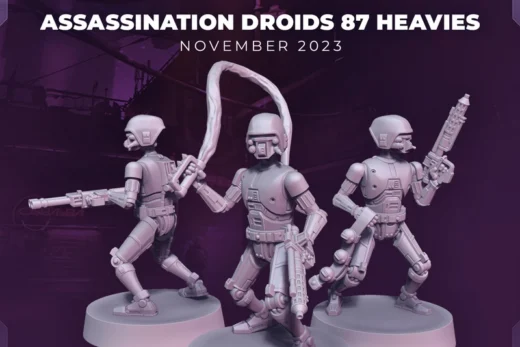 HK-87 Assassination Droids Heavies — Star Wars 3D model
