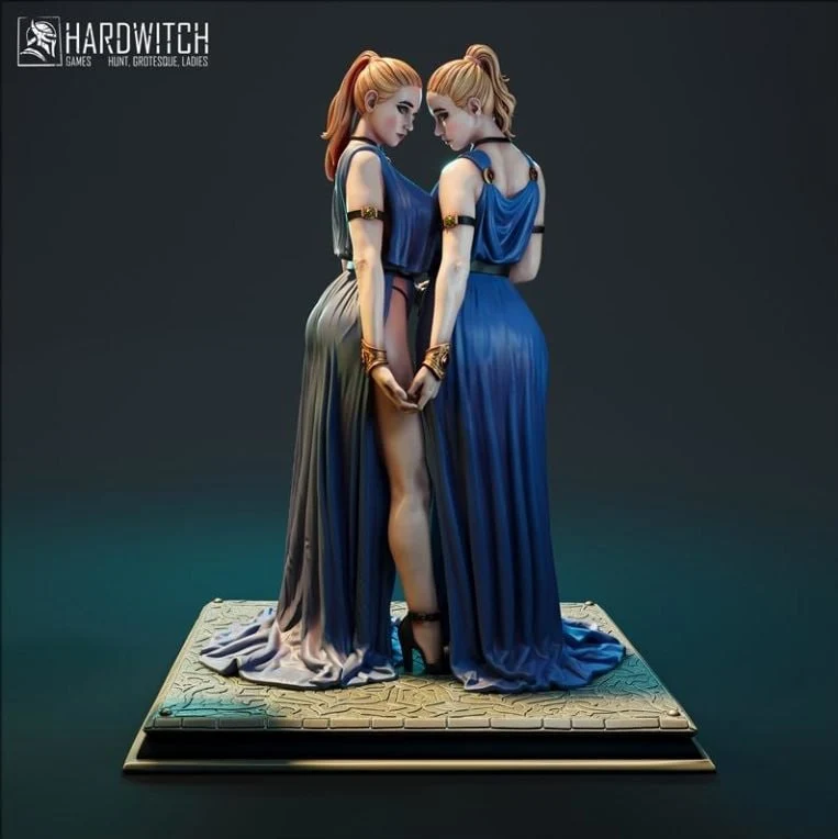 Twins — Original Characters 3D model
