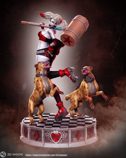 Harley Quinn with Dud and Lou