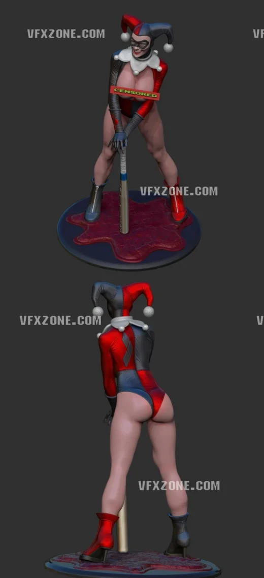 Harley Quinn — DC Comics 3D model