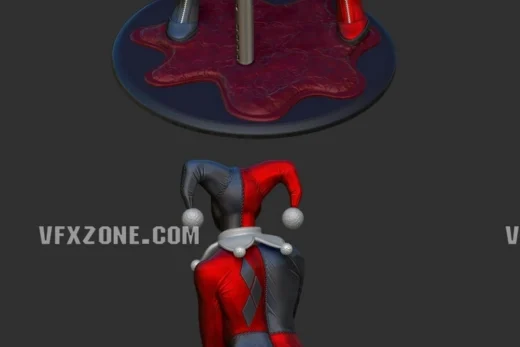 Harley Quinn — DC Comics 3D model