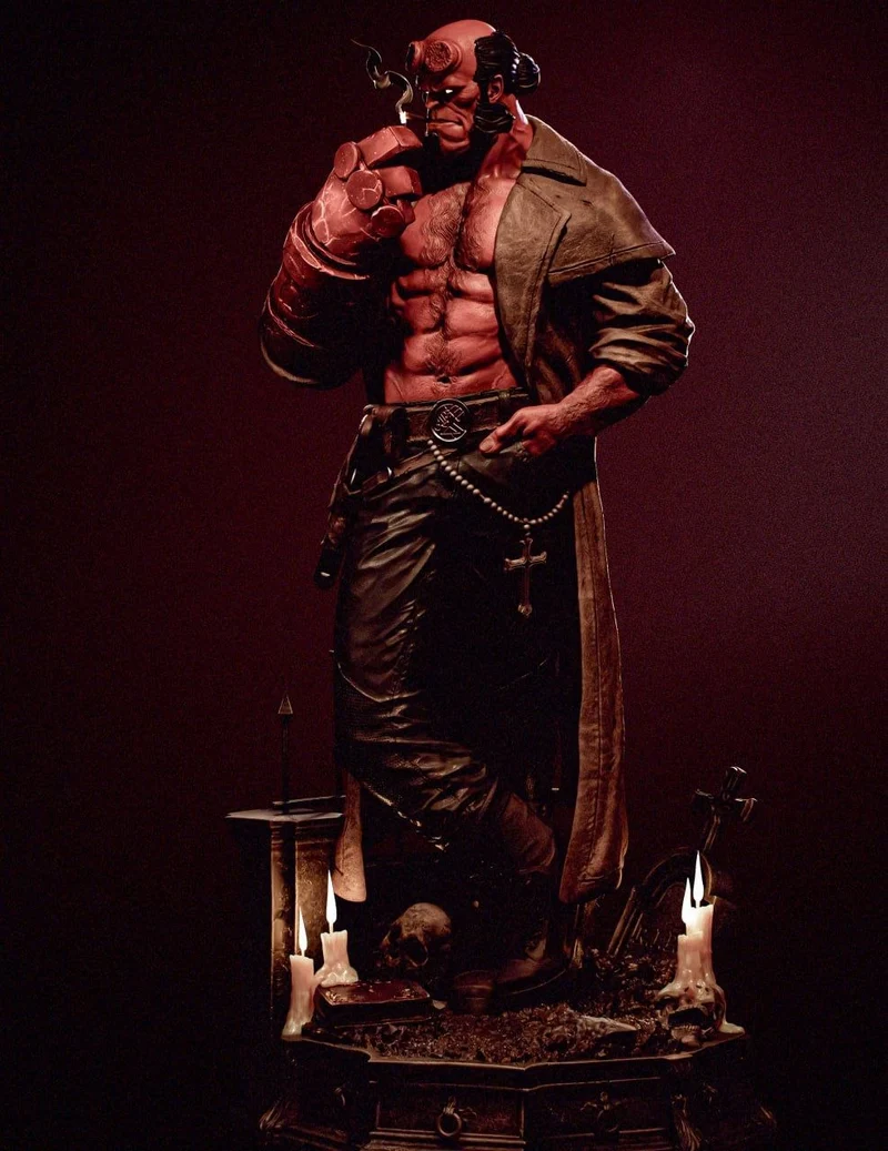 Hellboy — Hellboy 3D model