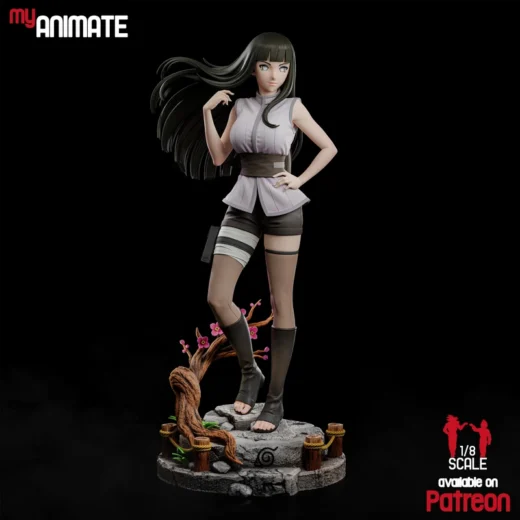 Hinata — Naruto 3D model