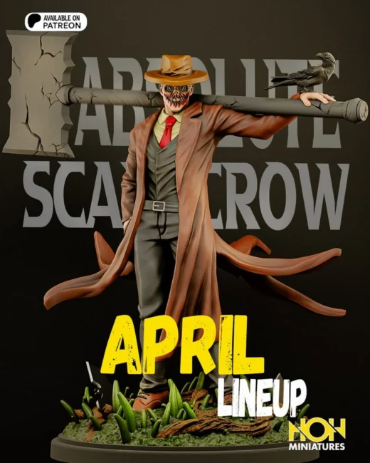 Absolute Scarecrow — DC Comics 3D model
