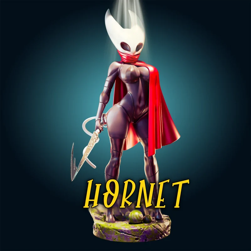 Hornet — Hollow Knight 3D model