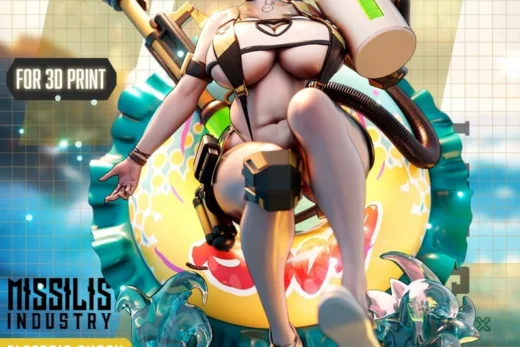 Elegg — Goddess of Victory: Nikke 3D model