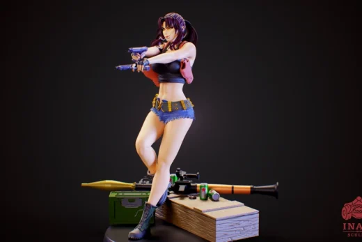 Revy — Black Lagoon 3D model