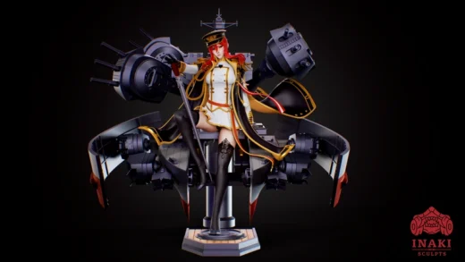 Monarch — Azur Lane 3D model