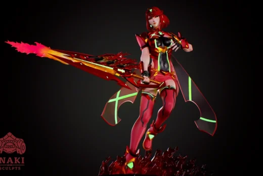 Pyra — Xenoblade Chronicles 2 3D model