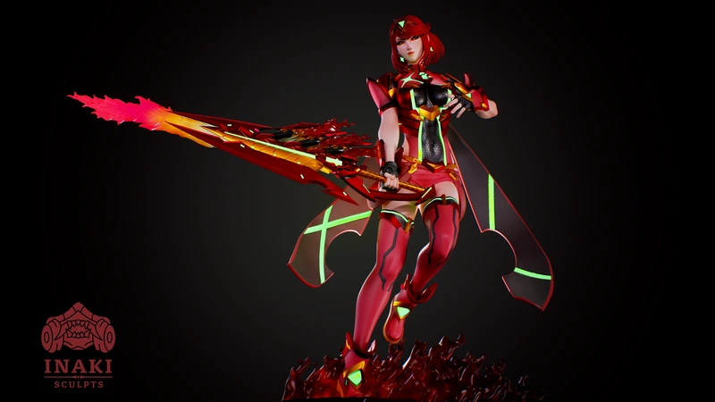 Pyra — Xenoblade Chronicles 2 3D model