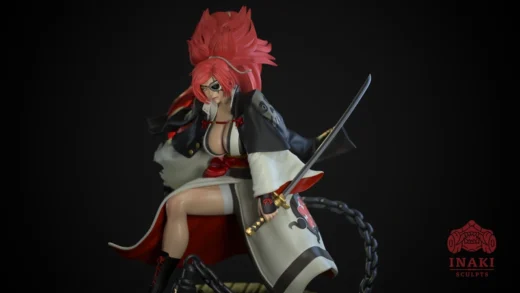 Baiken — Guilty Gear 3D model